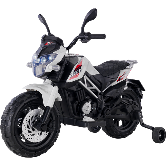 Babyhope 447 Motocross 12V Akülü Motor Beyaz