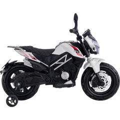 Babyhope 447 Motocross 12V Akülü Motor Beyaz
