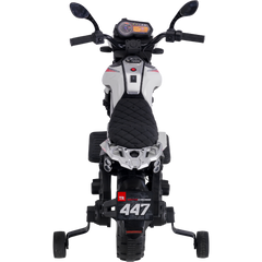 Babyhope 447 Motocross 12V Akülü Motor Beyaz