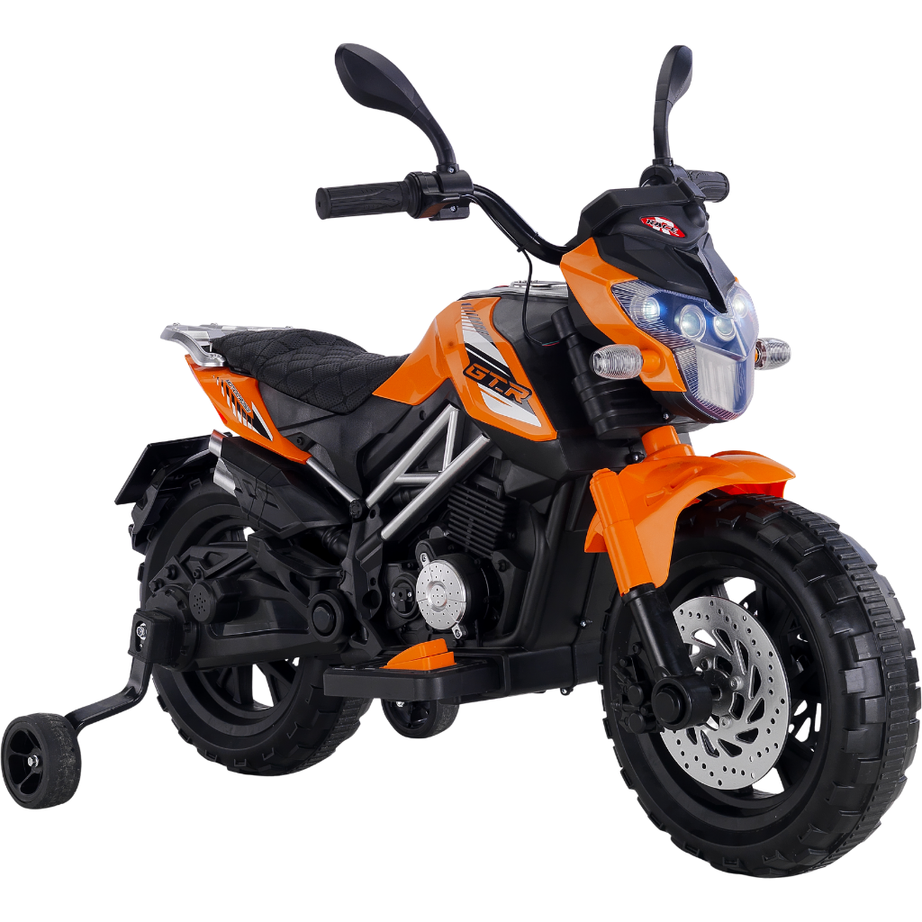Babyhope 447 Motocross 12V Akülü Motor Turuncu