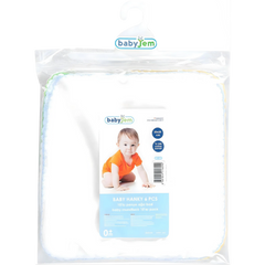 Babyjem 10'lu Penye Ağız Bezi Beyaz