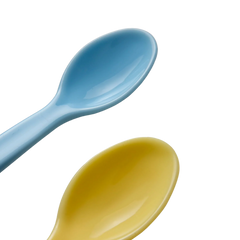 Babyjem 2'li Mama Kaşığı Mavi Sarı