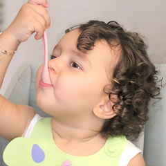 Babyjem 2'li Mama Kaşığı Pembe Sarı