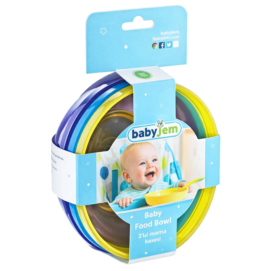 Babyjem 3'lü Mama Kasesi Erkek