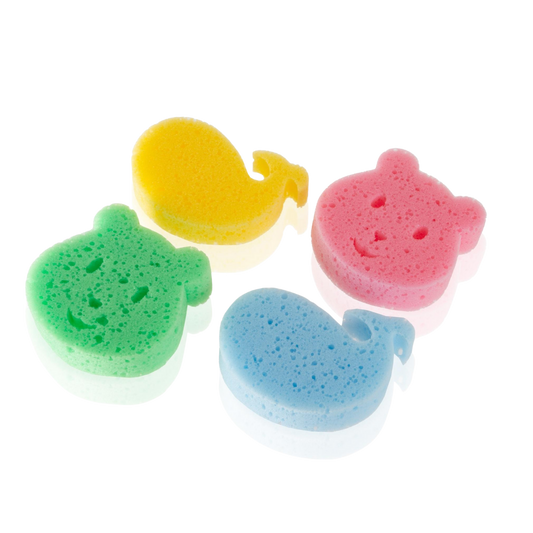 Babyjem 4'lü Banyo Süngeri Çok Renkli