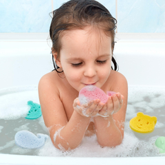 Babyjem 4'lü Banyo Süngeri Çok Renkli