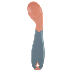 Babyjem Açılı Mama Kaşık Çatal Takımı Gül Kurusu