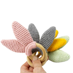 Babyjem Ahşap Halka Diş Kaşıyıcı