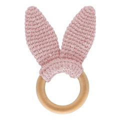 Babyjem Ahşap Halka Diş Kaşıyıcı