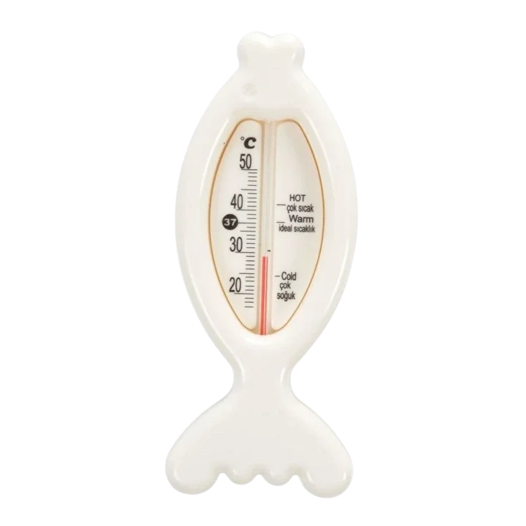 Babyjem Balık Banyo Oda Termometresi Beyaz - Welcome Baby