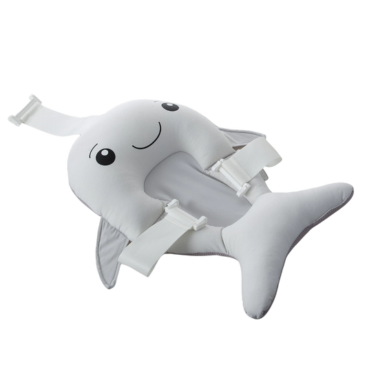 Babyjem Balina Köpüklü Banyo Yatağı Gri