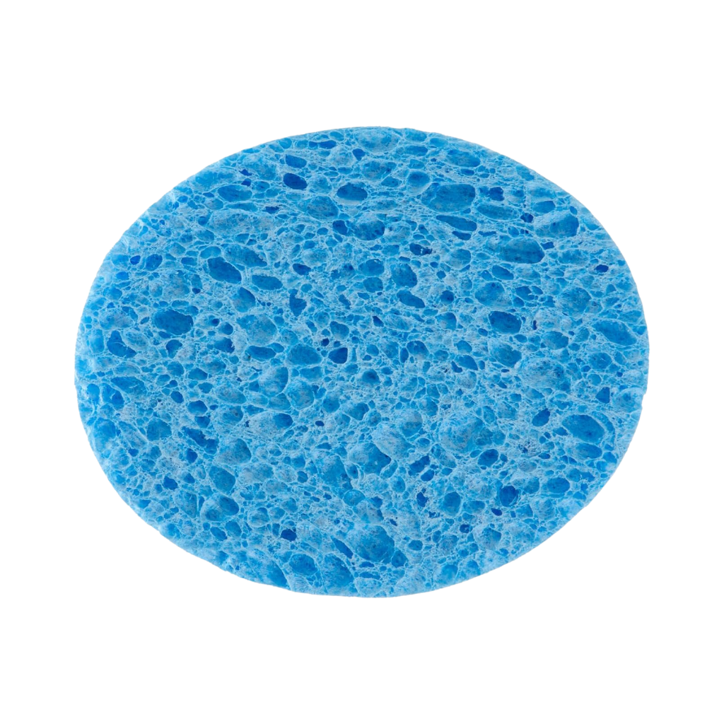 Babyjem Banyo Süngeri Selülozik Mavi