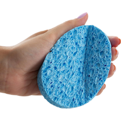 Babyjem Banyo Süngeri Selülozik Mavi