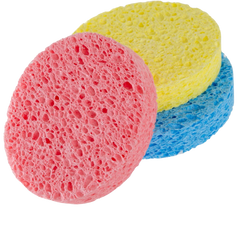 Babyjem Banyo Süngeri Selülozik Pembe