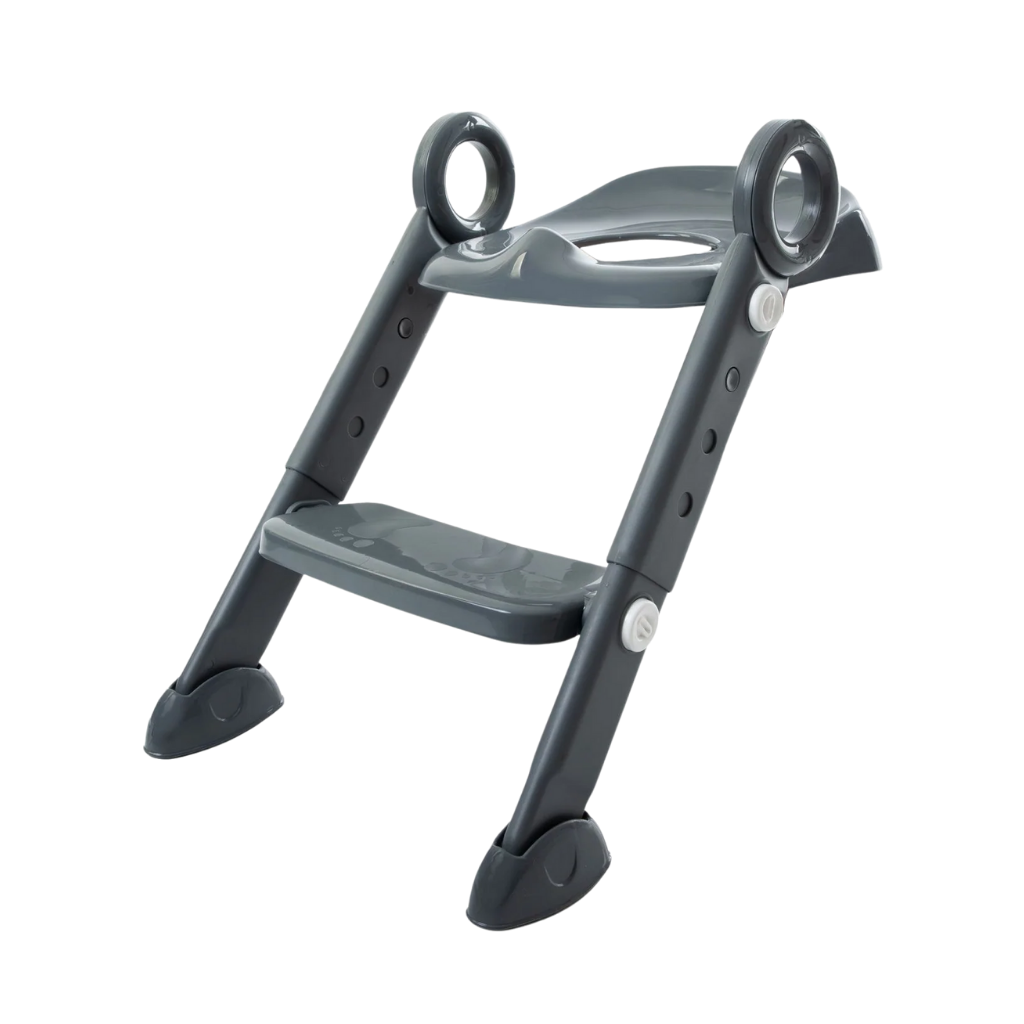 Babyjem Basamaklı Katlanır Klozet Adaptörü Antrasit