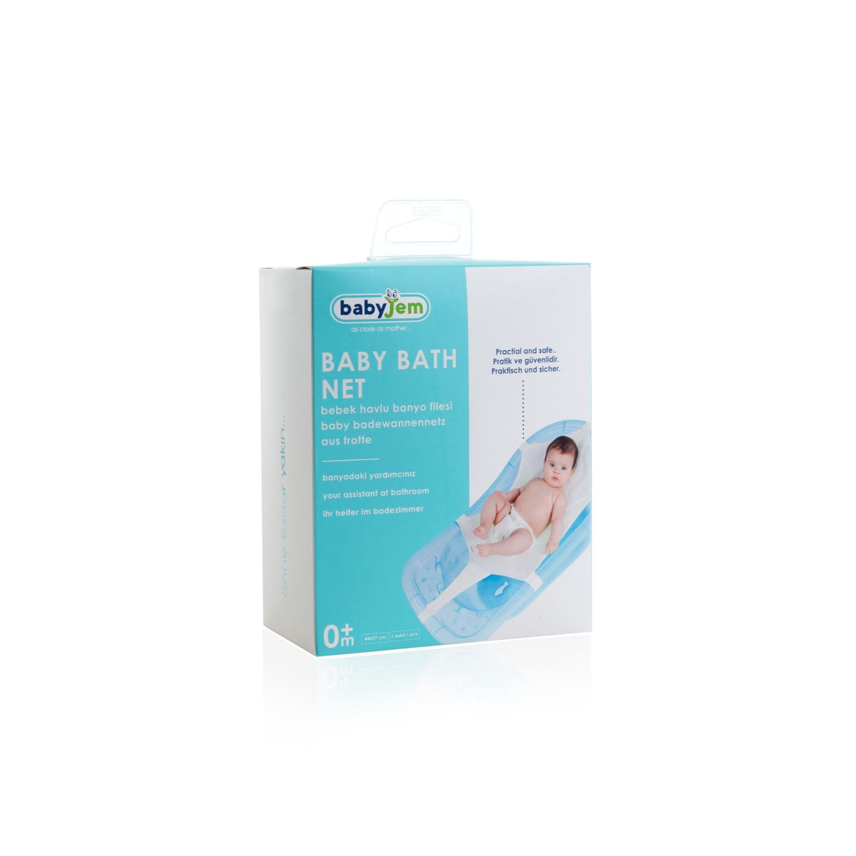 Babyjem Bebek Banyo Filesi Eko Beyaz