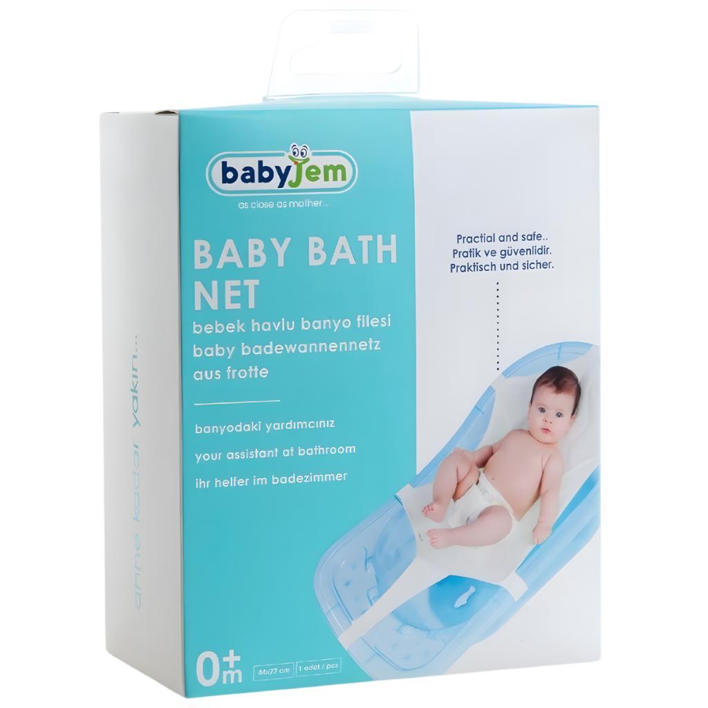 Babyjem Bebek Banyo Filesi Eko Beyaz