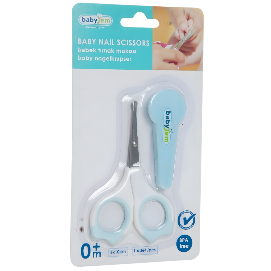 Babyjem Bebek Tırnak Makası Mavi