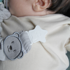 Babyjem Bürümcüklü Emzik Askısı Ekru