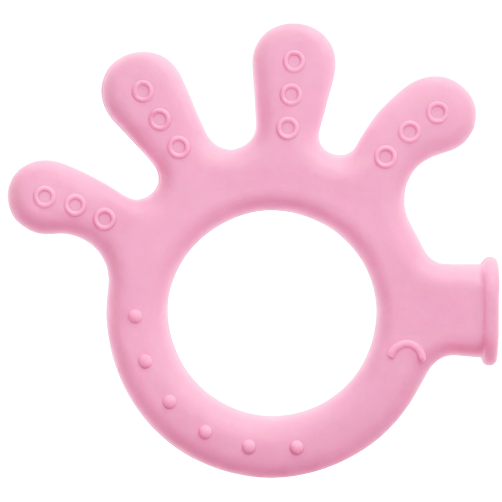 Babyjem Diş Kaşıyıcı Ahtapot Pembe