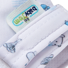 Babyjem Diş Kaşıyıcı Eldiven Kirpi Mavi