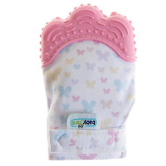 Babyjem Diş Kaşıyıcı Eldiven Pembe