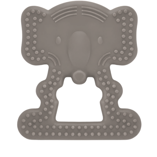 Babyjem Diş Kaşıyıcı Fil Gri