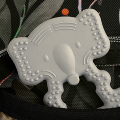 Babyjem Diş Kaşıyıcı Fil Gri