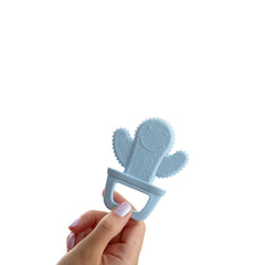 Babyjem Diş Kaşıyıcı Kaktüs Mavi̇