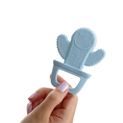 Babyjem Diş Kaşıyıcı Kaktüs Mavi