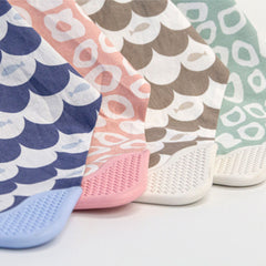 Babyjem Diş Kaşıyıcılı Poplin Fular Önlük Pembe Kareli̇