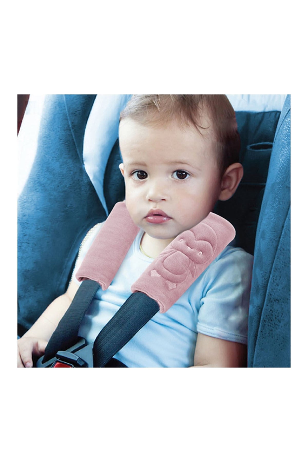 Babyjem Emniyet Kemeri̇ Boyun Koruyucu Gül Kurusu - Welcome Baby