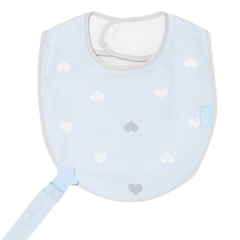 Babyjem Emzik Askılı Mama Önlüğü Mavi Taç