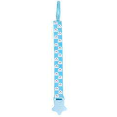 Babyjem Emzik Tutacağı Desenli Mavi Ayıcık
