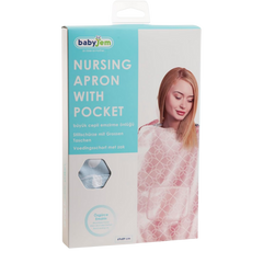 Babyjem Emzirme Önlüğü Mavi Yonca