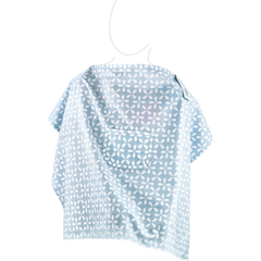 Babyjem Emzirme Önlüğü Mavi Yonca