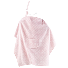 Babyjem Emzirme Önlüğü Pembe Kalpli