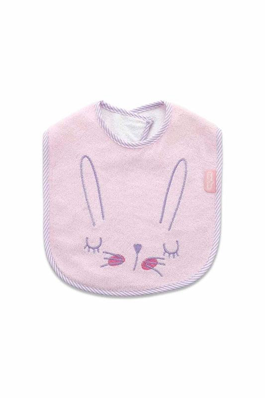 Babyjem Havlu Önlük Sevimli̇ Hayvanlar Pembe Tavşan