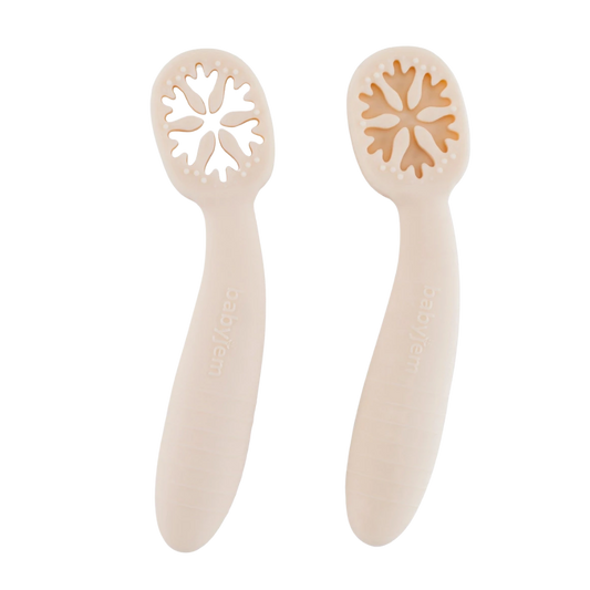 Babyjem İlk Kaşığım Ekru İkili