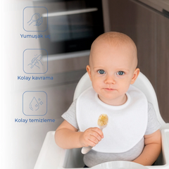 Babyjem İlk Kaşığım Ekru İkili