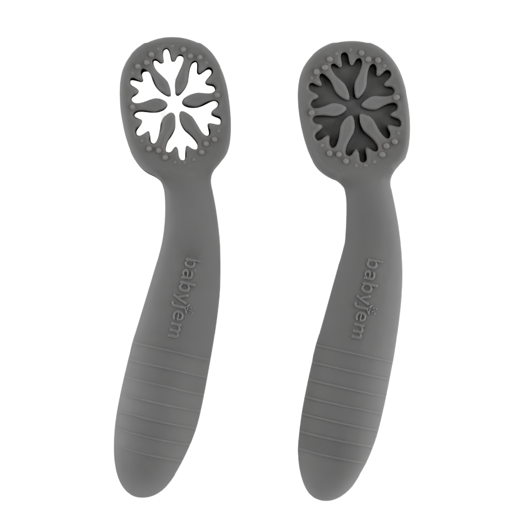 Babyjem İlk Kaşığım Gri İkili