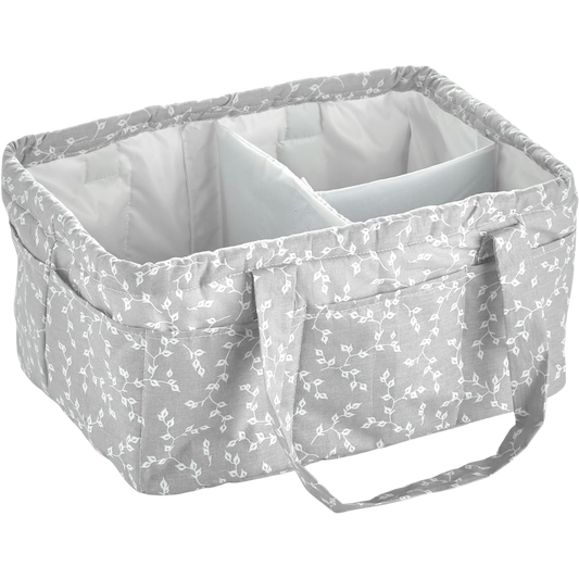 Babyjem Katlamalı Anne Bebek Organizer Gri Çiçek