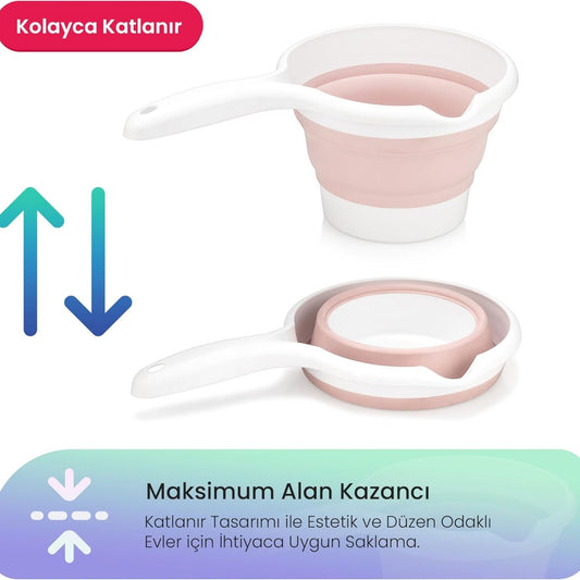 Babyjem Katlanır Maşrapa Pembe