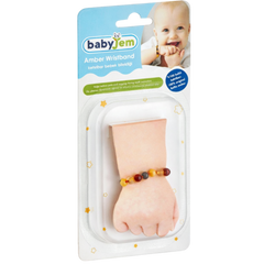 Babyjem Kehribar Bebek Bilekliği Multicolor