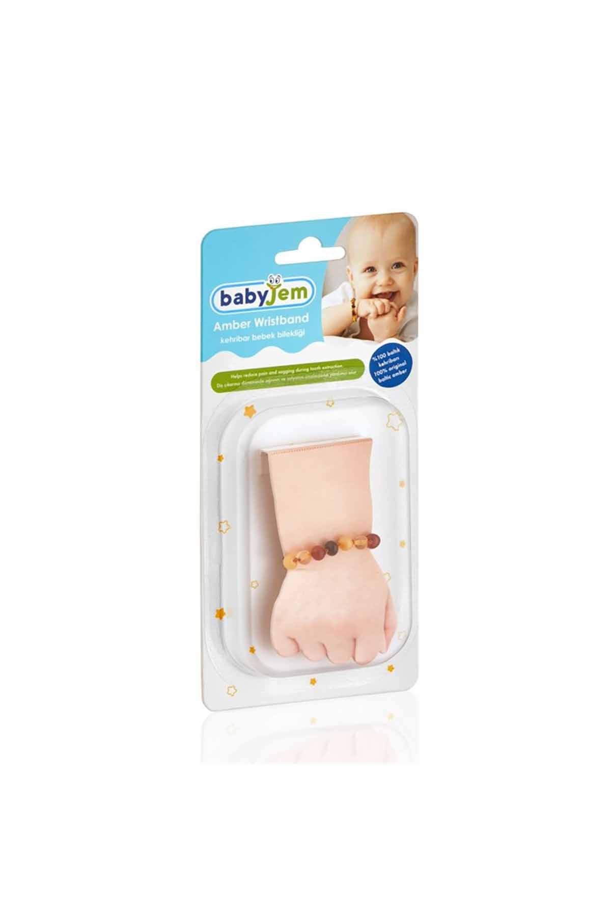 BABYJEM KEHRİBAR BEBEK BİLEKLİĞİ MULTİCOLOR