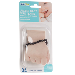 Babyjem Kehribar Bebek Bilekliği Vişne