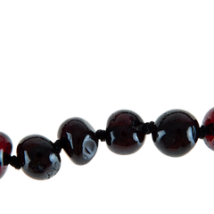 Babyjem Kehribar Bebek Bilekliği Vişne