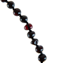 Babyjem Kehribar Bebek Bilekliği Vişne