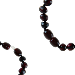 Babyjem Kehribar Bebek Bilekliği Vişne