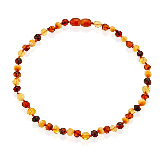 Babyjem Kehribar Bebek Kolyesi Multicolor